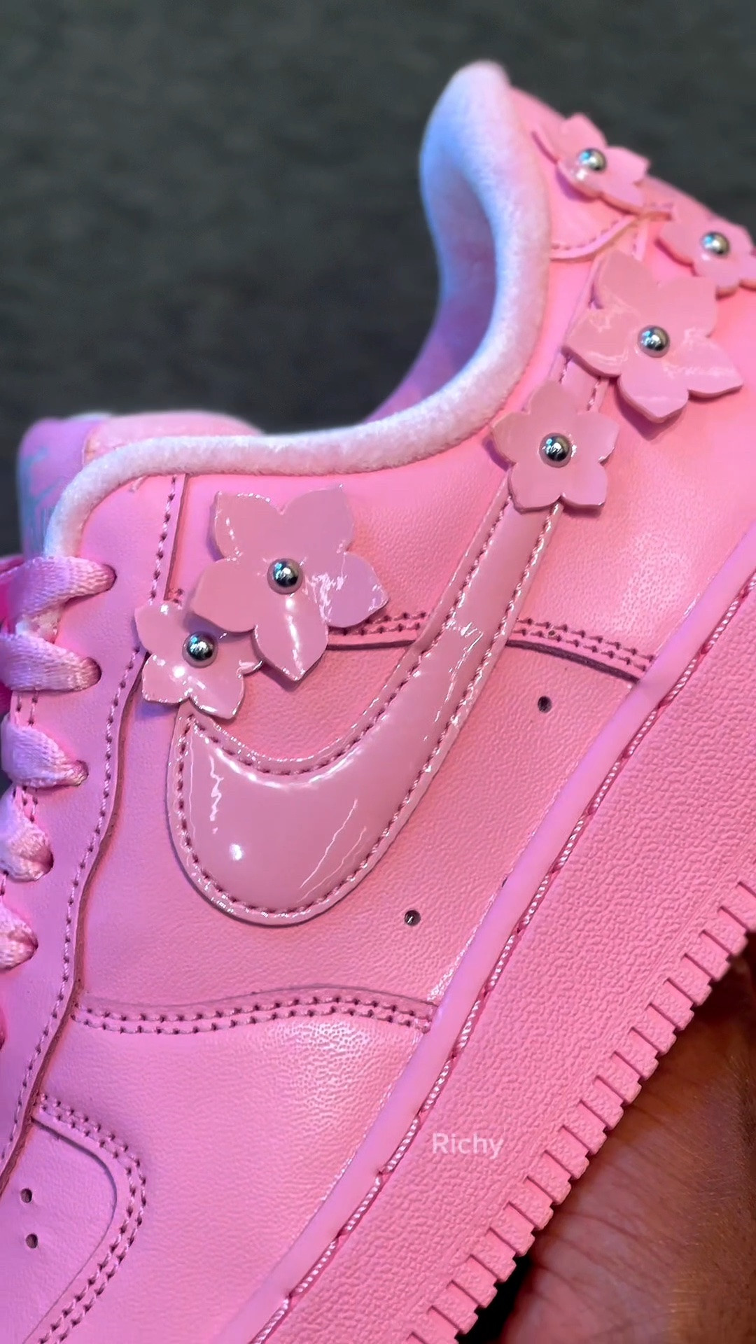 💕💕 #girlshoes #shoesforher #af1 #pink