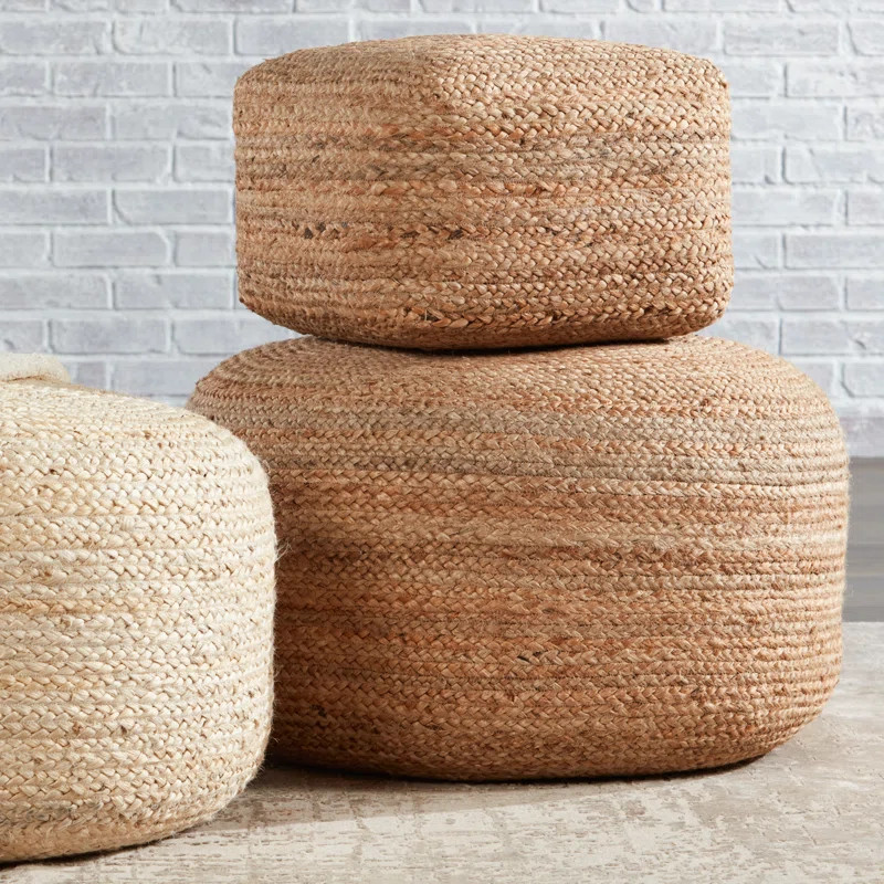 Teele Upholstered Pouf | Wayfair North America