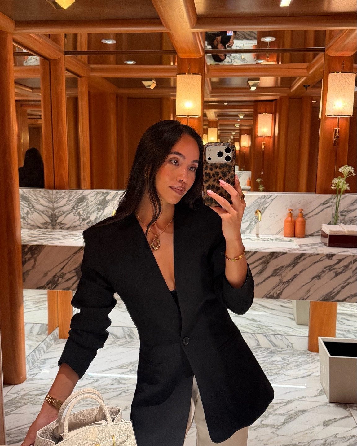 Evening outfit 🖤 satin trousers and a black statement blazer for an easy evening outfit formula

#LTKuk #LTKautumn #LTKstyletip