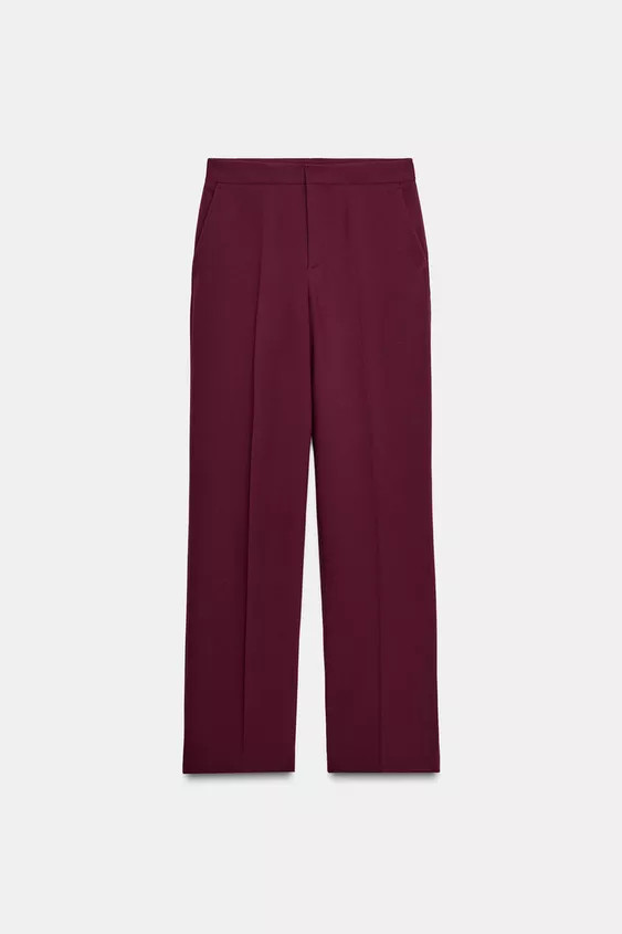 STRAIGHT-LEG TROUSERS | Zara US