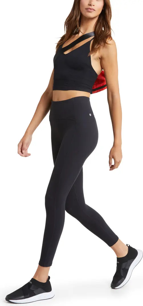 Studio Luxe High Waist Pocket 7/8 Leggings | Nordstrom