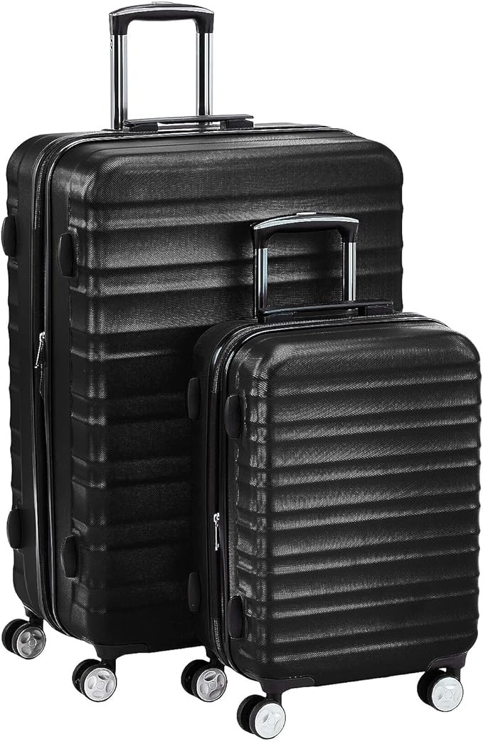Amazon Basics 2 Piece Set (20", 28") With TSA Locks, Hardshell Suitcases With Four Multi-directio... | Amazon (US)