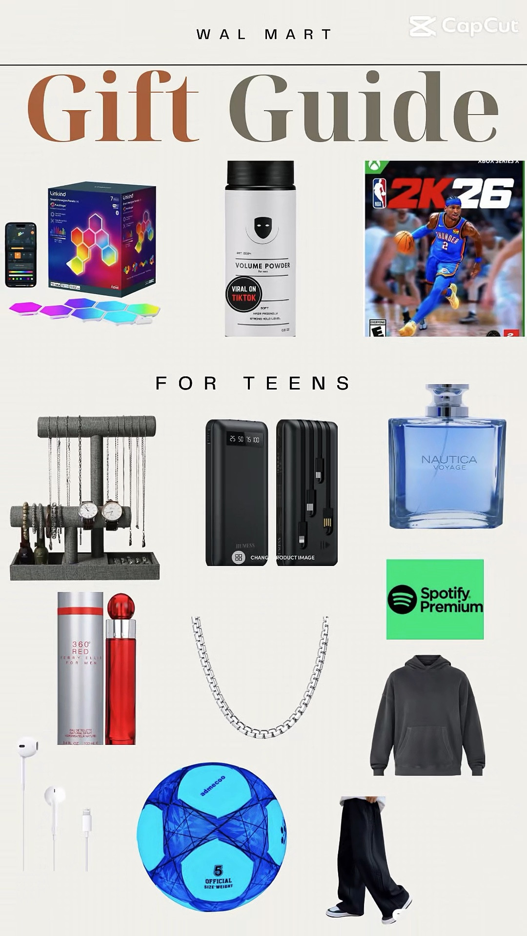 Approved by teens! Here’s your 13-15 yr old boy teen guide! All from Wal Mart! **the soccer ball I can’t tagged no clue why but I linked a similar one**

#LTKSaleAlert #LTKCyberWeek #LTKGiftGuide
