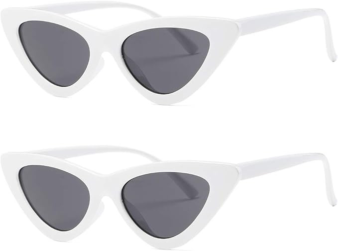 Kimorn Cat Eye Sunglasses Women Clout Goggles Kurt Cobain Retro Sun Glasses K0566 | Amazon (US)