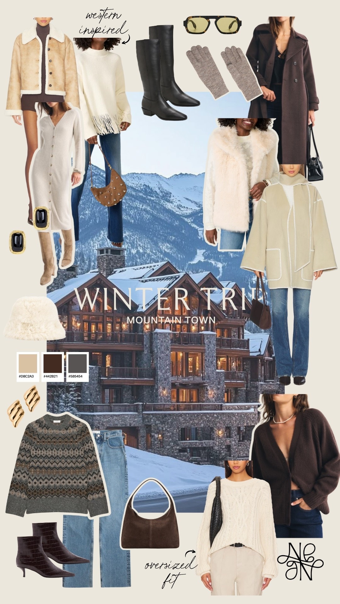 Winter Trip: Mountain Town 🏔️ Winter outfit Winter fashion Western outfit Winter jacket Sweaters


#LTKSeasonal #LTKFindsUnder100 #LTKSaleAlert