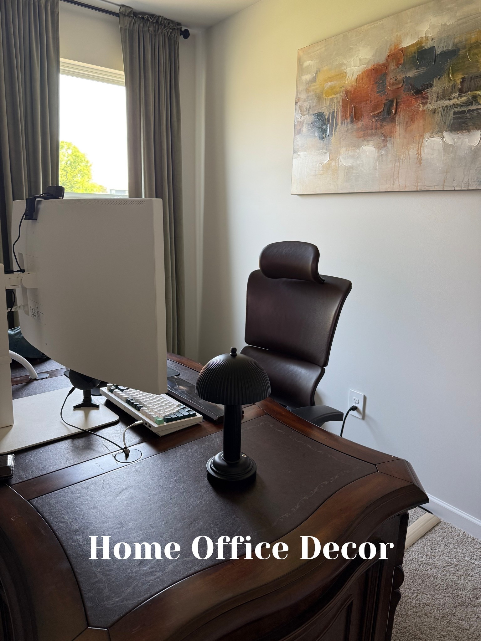 We’re slowly updating my husbands home office and I LOVE how it’s coming together. The XChair is an ergonomic leather chair that massages and heats which is so cool. I found ours on FB marketplace but I found the same one on Amazon ❤️ 

#homeoffice #officefurniture #officedecor 

#LTKHome