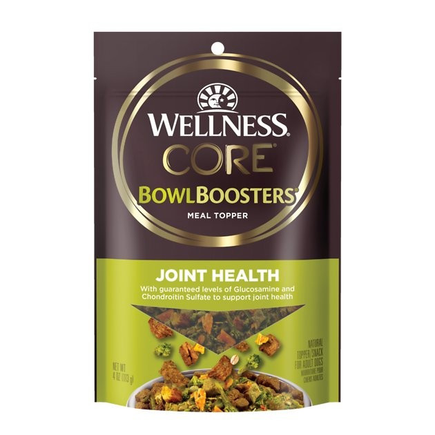 Wellness CORE Bowl Boosters Joint Health Adult Dry Dog Food Topper, 4-oz bag | Chewy.com