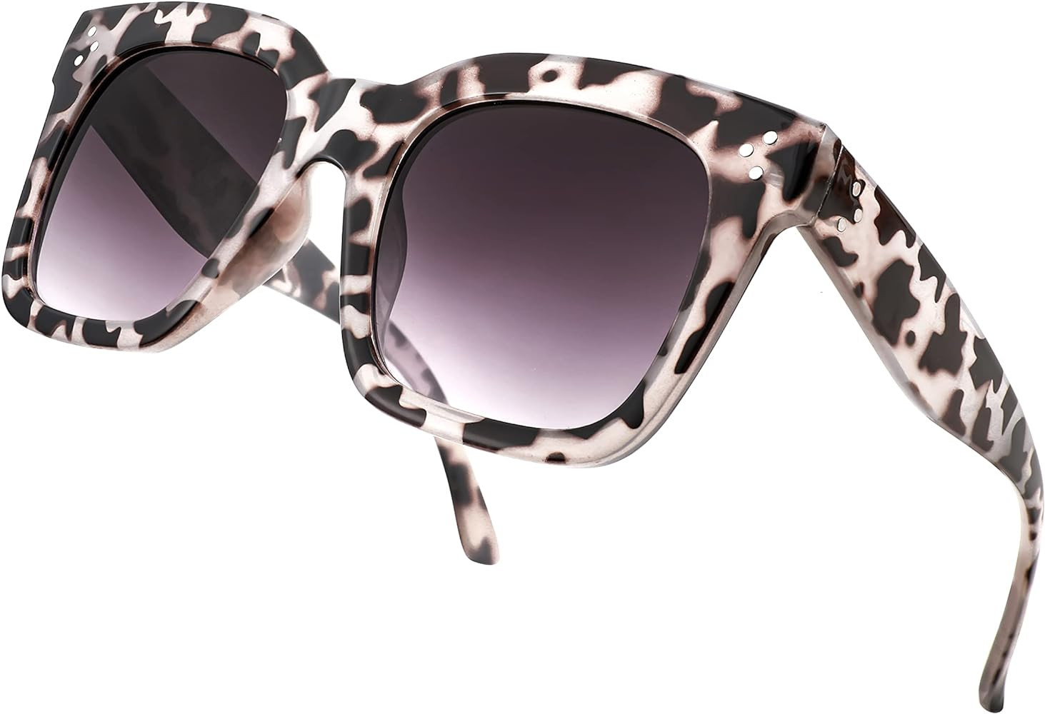 FEISEDY Vintage Women Butterfly Sunglasses Designer Luxury Square Gradient Sun Glasses Shades B24... | Amazon (US)