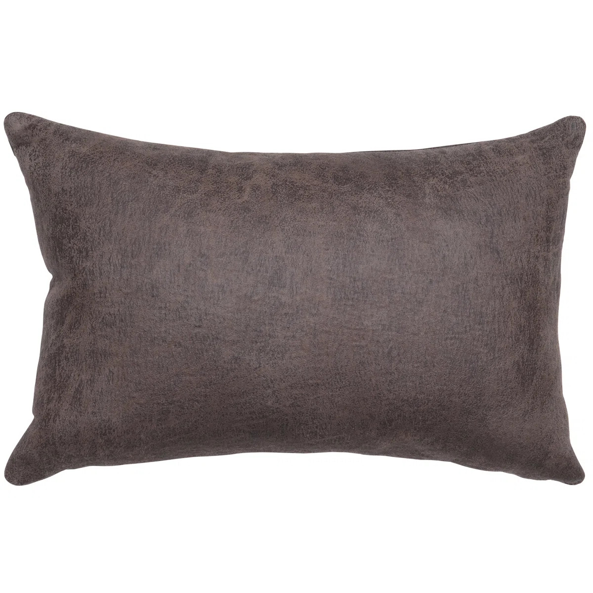 Smoke Faux Leather Lumbar PillowByWooded River | Wayfair North America