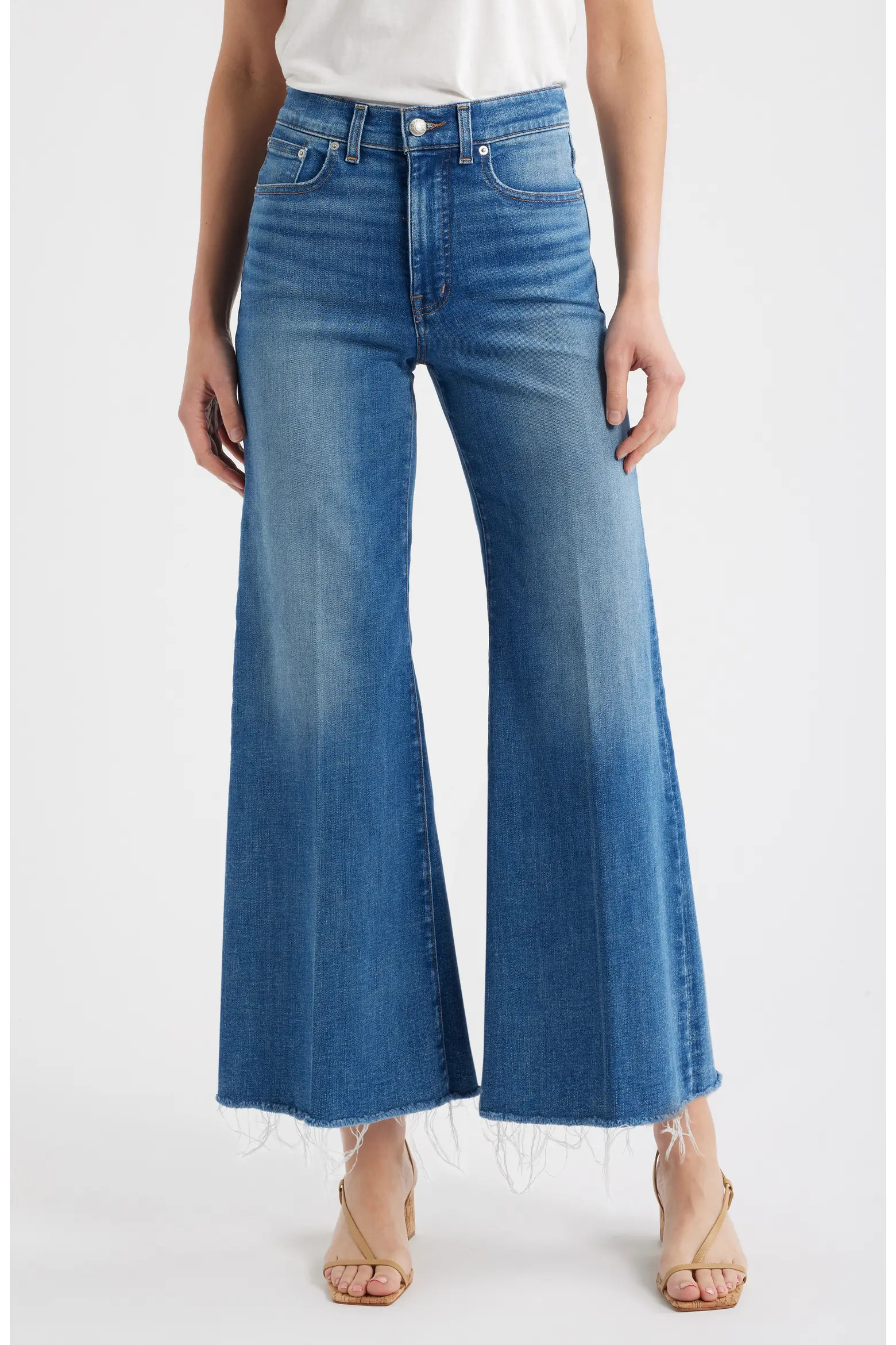 Madewell Flared Wide Leg Jeans (Women) | Nordstromrack | Nordstrom Rack
