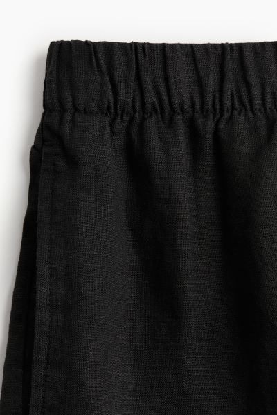 Pull-on Linen Shorts | H&M (US + CA)