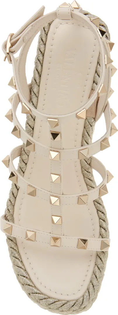 Rockstud Torchon Wedge Sandal (Women) | Nordstrom