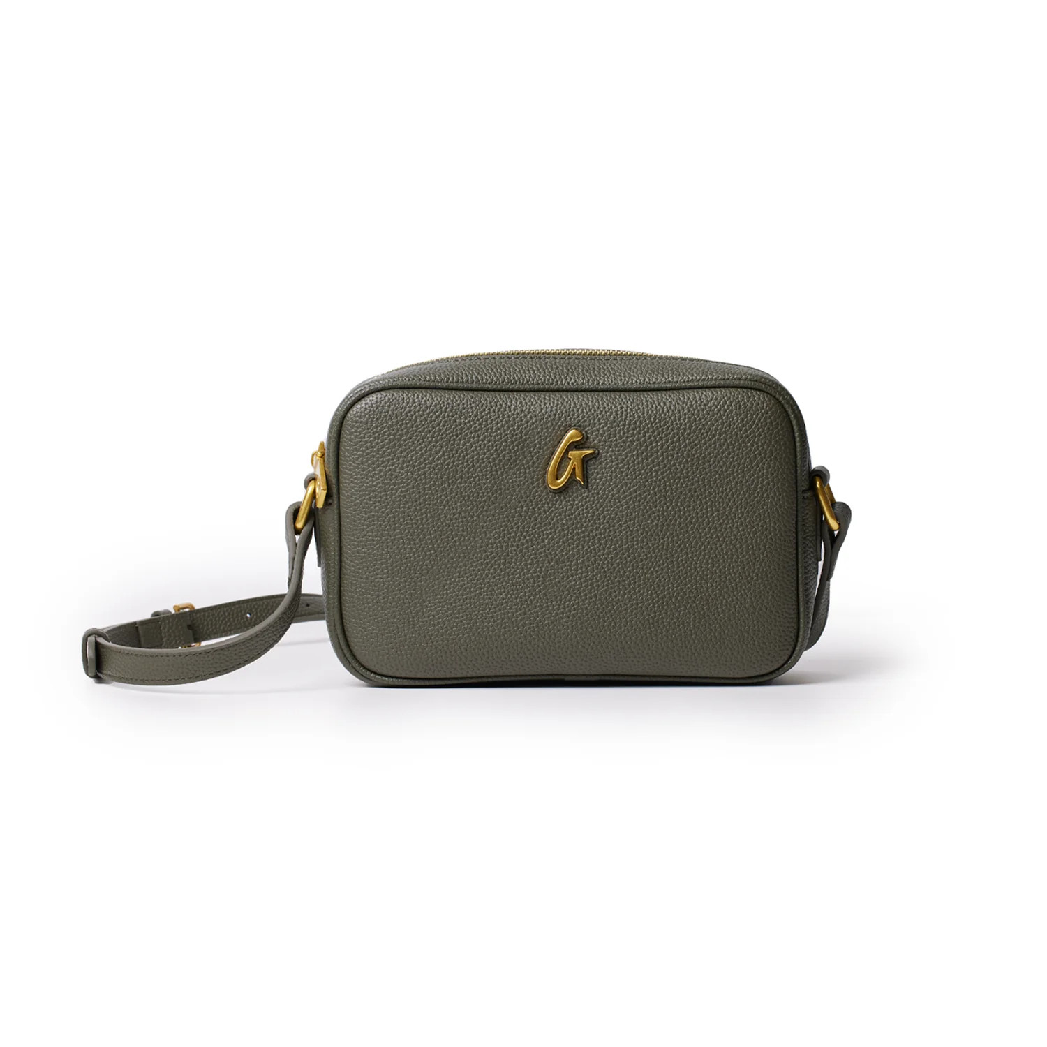 STANDARD PEBBLE CAMERA BAG - OLIVE GREEN | Glam-Aholic Lifestyle