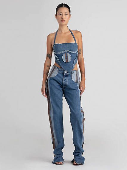 Sami Miro Vintage x Levi's Porterhouse Circle Pocket Jeans - 23 | LEVI'S (US)