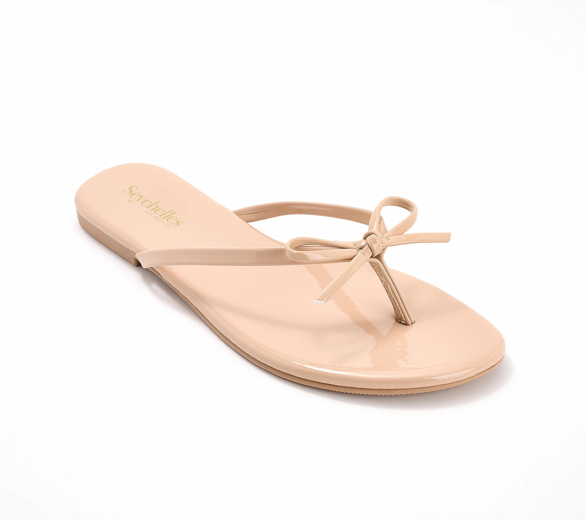 As Is Seychelles Bow Thong Sandals - Wish List | QVC