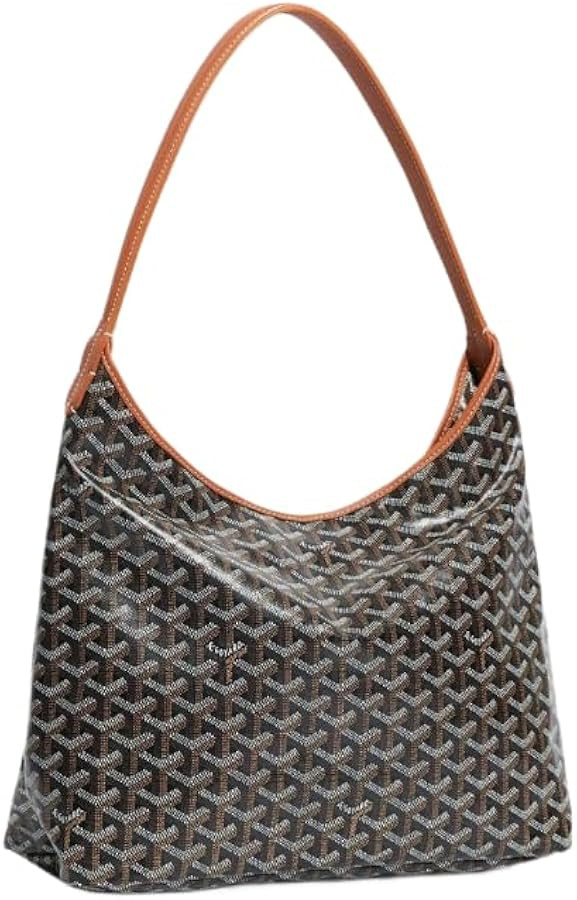 Geometric pattern hobo bag, large capacity shoulder/handbag with matching trim, stylish women's c... | Amazon (US)