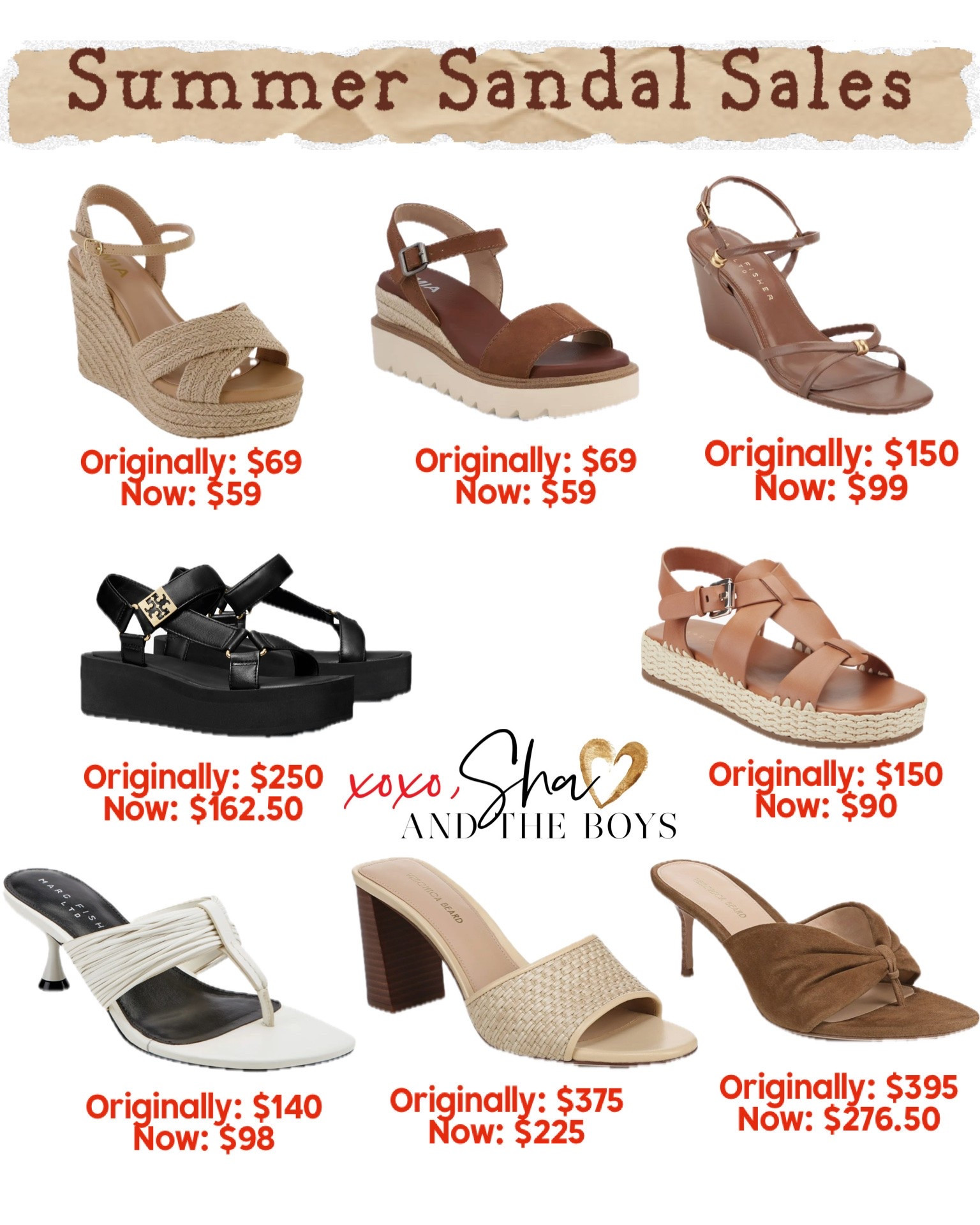 Summer sandals sale, Up to 45% off
Espadrilles, heels, sandals

#LTKSaleAlert