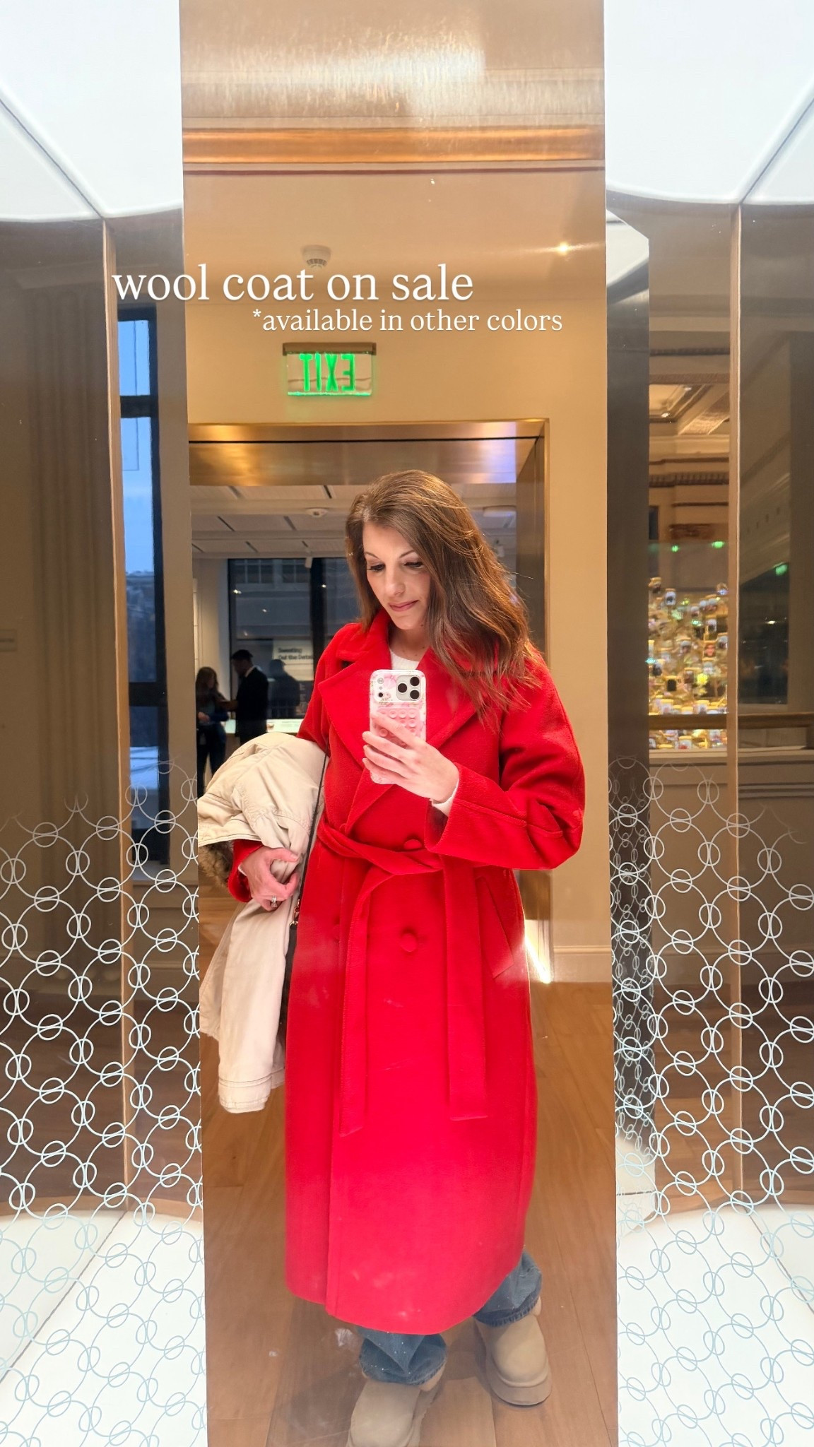 Wool coat is on sale & available in other colors 

#LTKootd #LTKSaleAlert #LTKWorkwear