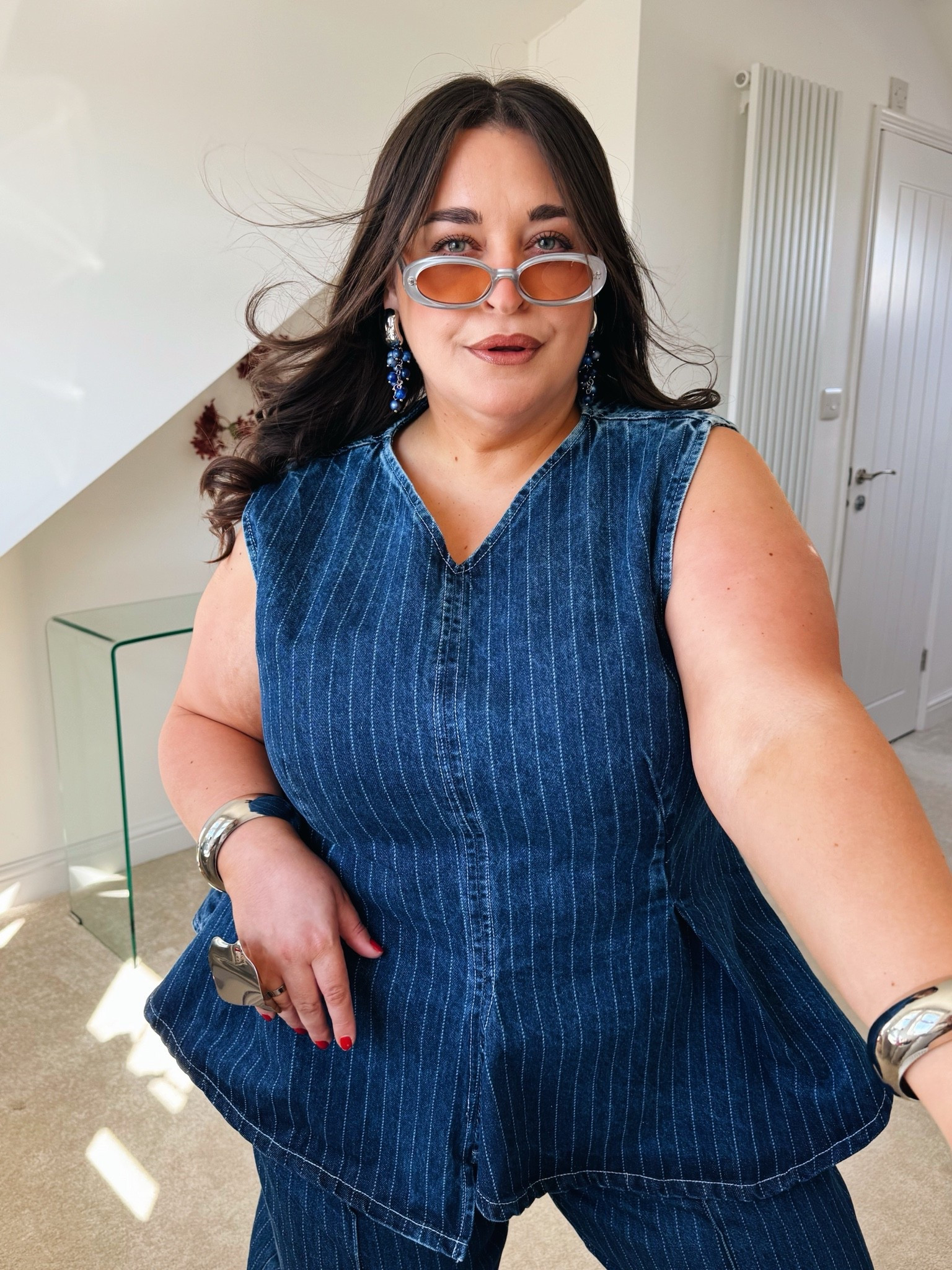The denim set to end all denim sets! 
Bought this in a size 22, need to size up to a 24 though! Such a brilliant co-ord and I can’t believe I’m in a peplum again to be honest! 💙

#LTKuk #LTKspring #LTKplussize