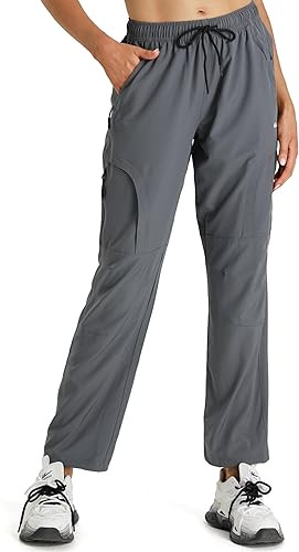 Seamaid Women's Hiking Pants Quick Dry Lightweight Water Resistant Cargo Pants with Zipper Pocket... | Amazon (US)