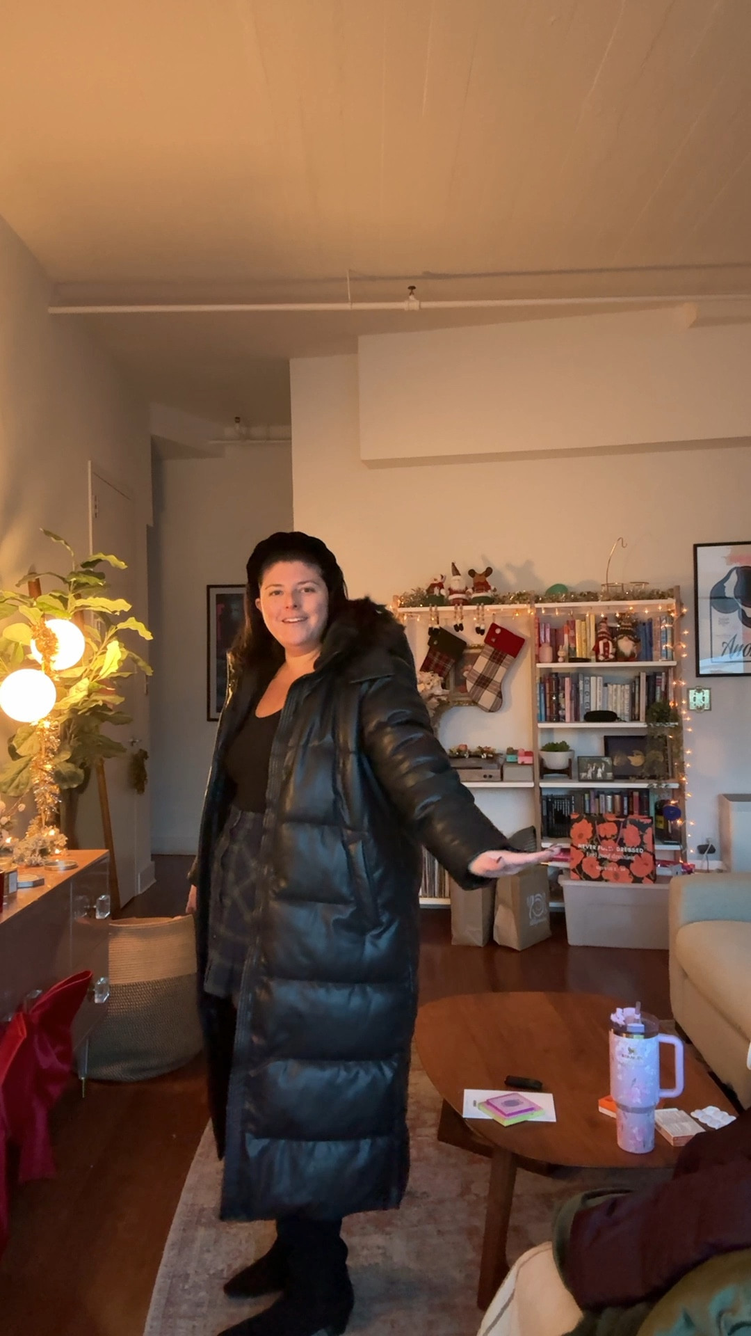 This long vegan leather puffer is almost sold out, so get it now while it’s on sale! Two of the colors already sold out. I’m wearing the xl! 

#LTKCyberWeek #LTKPlusSize #LTKSaleAlert