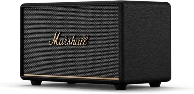 Marshall Acton III Bluetooth Home Speaker, Black | Amazon (US)