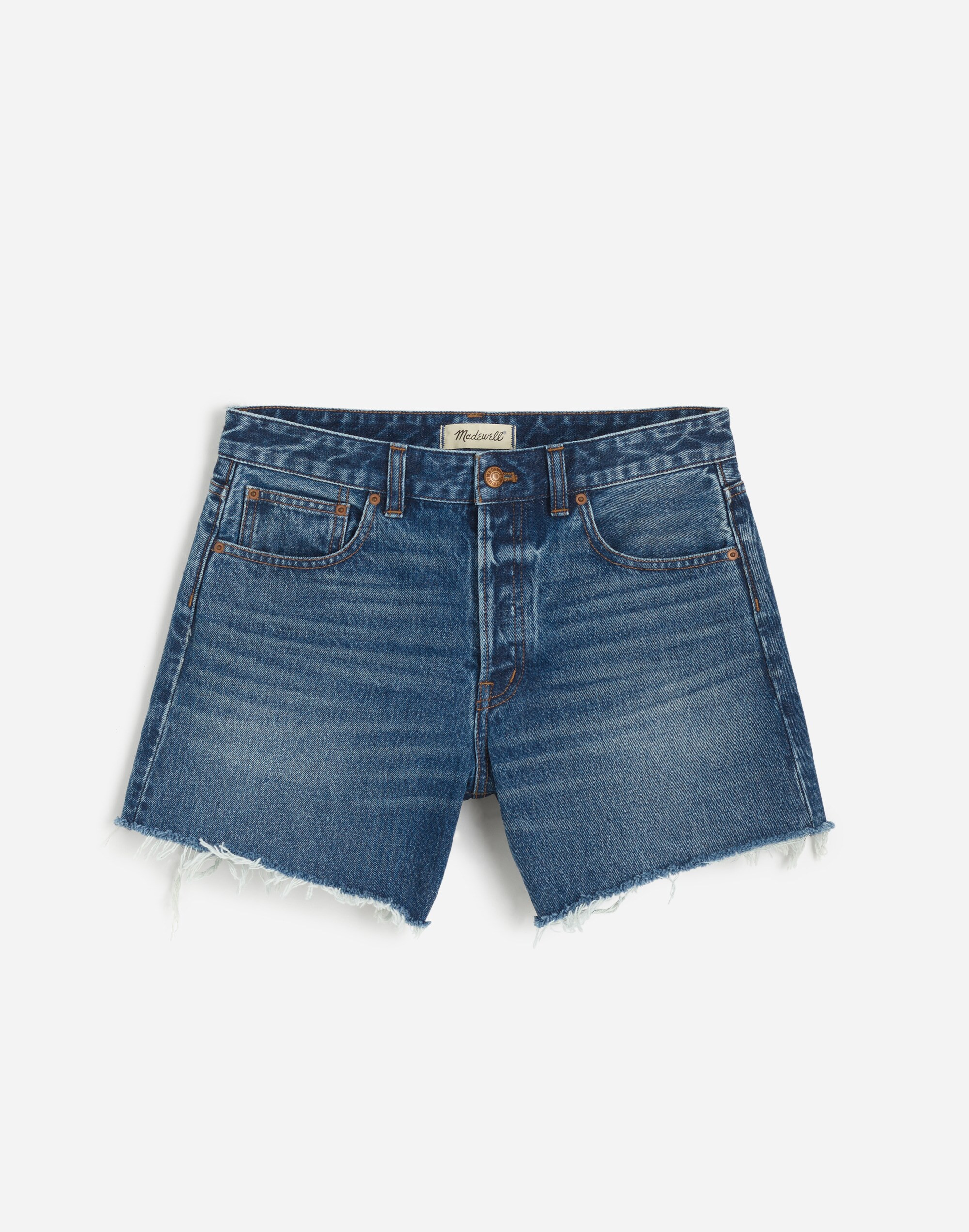 The Brynn Long Short in Polacheck Wash | Madewell