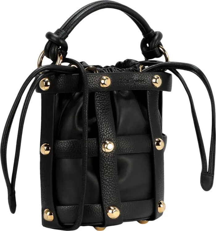 FERRAGAMO Drawstring Leather Shoulder Bag | Nordstromrack | Nordstrom Rack