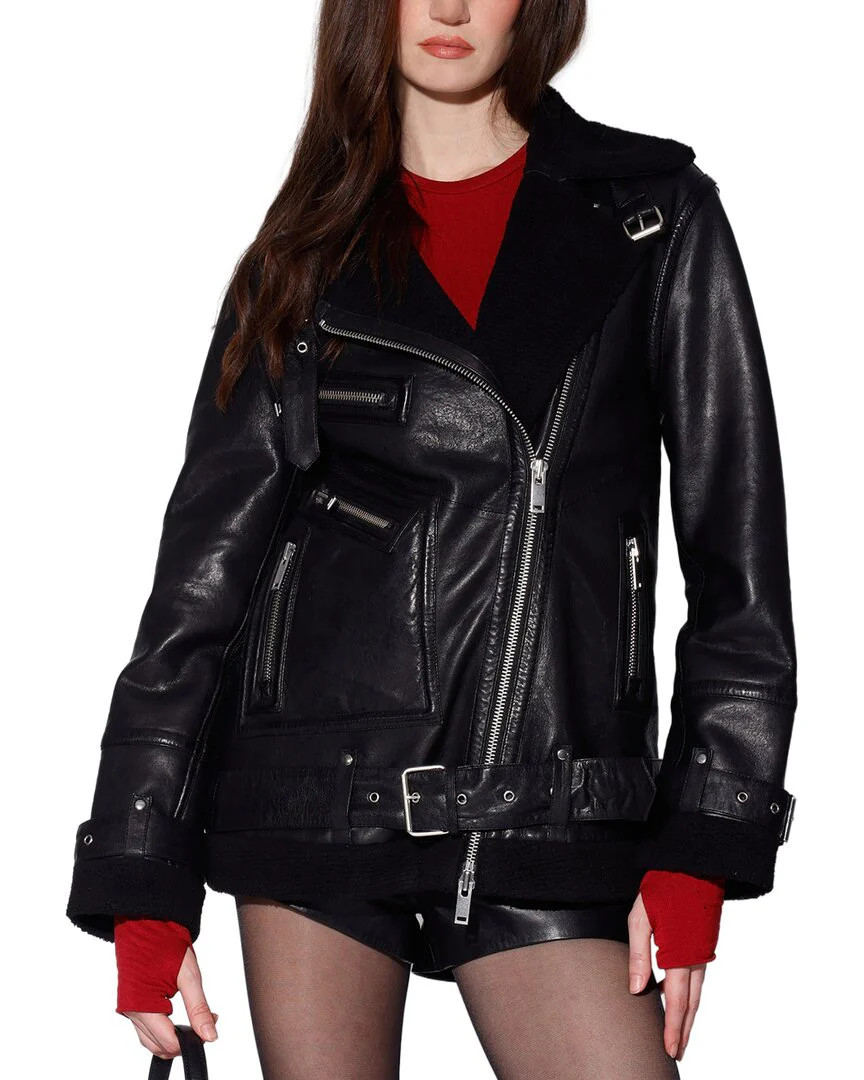 Walter Baker Celine Leather Jacket | Shop Simon