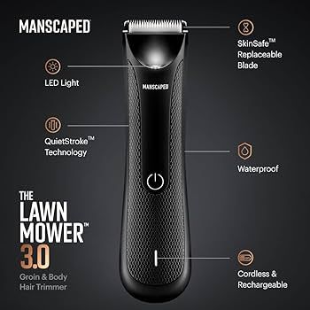 MANSCAPED™ Electric Groin Hair Trimmer, The Lawn Mower™ 3.0, Replaceable Ceramic Blade Heads,... | Amazon (CA)