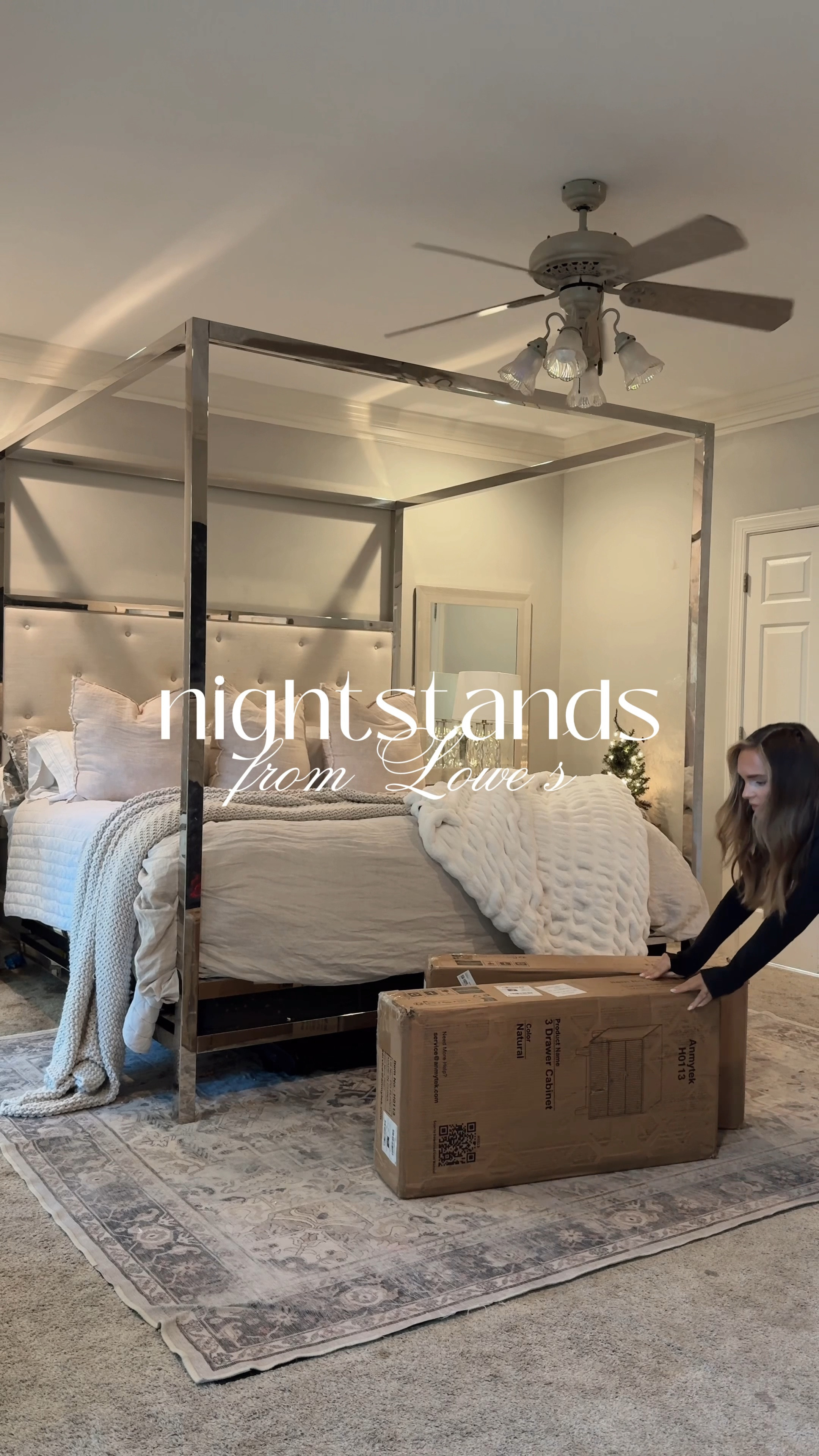 The newest addition in our bedroom, I love these affordable nightstands from Lowe’s! 

#LTKHome #LTKWatchNow #LTKSaleAlert