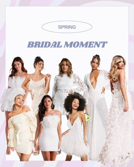 Bridal | wedding | white dresses | bachelorette bride | spring dresses 

#LTKstyletip #LTKwedding #LTKSeasonal