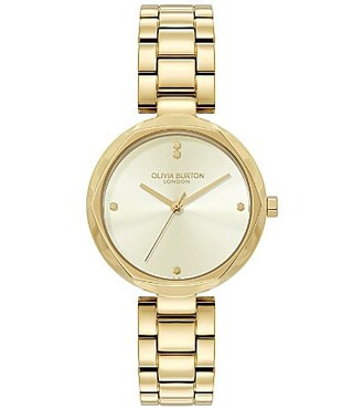 Olivia Burton Women's Dimension T-Bar Quartz Analog Gold Tone Stainless Steel Bracelet Watch - Gold | Dillard's