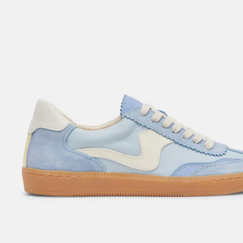Dolce Vita Notice Sneakers In Blue Suede - Blue - 7.5 | Verishop