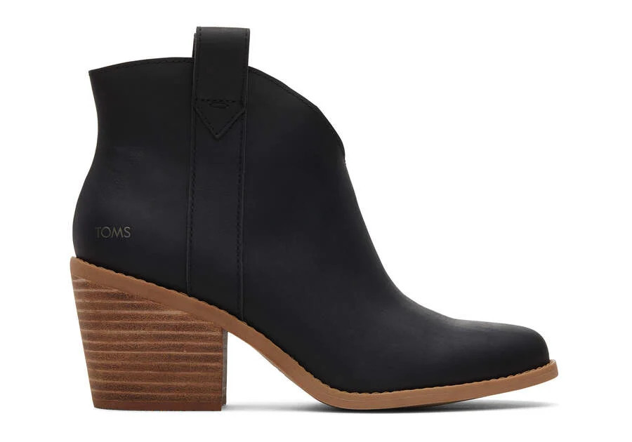 Women
Constance Black Leather Heeled Boot | Toms Americas