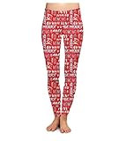 Two Left Feet Women's Holiday Leggings, Seasons Greetings, S/M | Amazon (US)