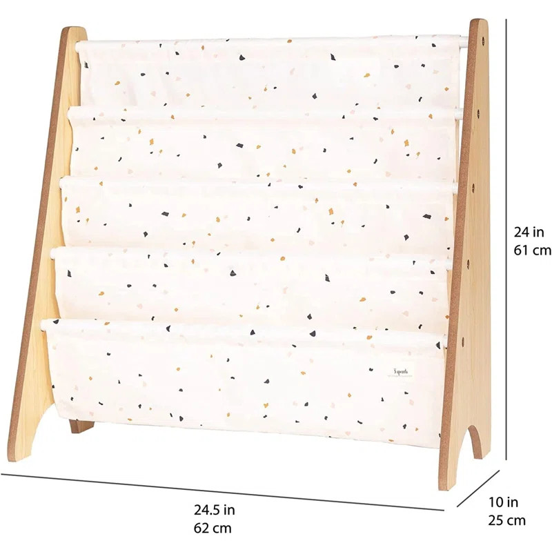 3 Sprouts - Book Shelf - Kids Book Rack Organizer  - Baby Room Bookcase | Wayfair North America