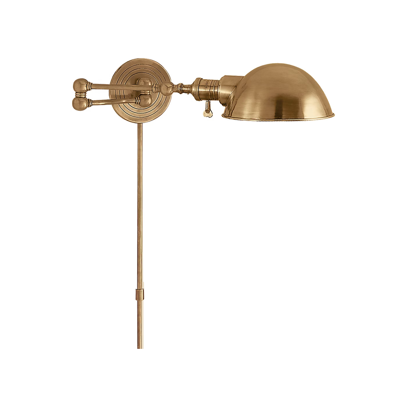 Boston Swing Arm with Apothecary Shade | Visual Comfort