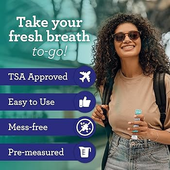GuruNanda Travel Sachets Coconut Oil Pulling, Fresh Breath & Whitening Mouthwash, 7 Essential Oil... | Amazon (US)