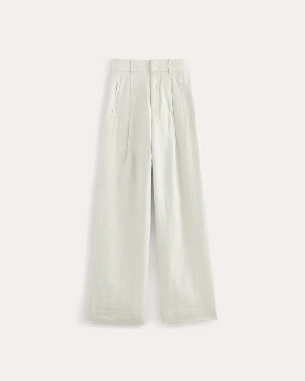 The Linen Way-High® Drape Pant | Natural Chambray | Everlane