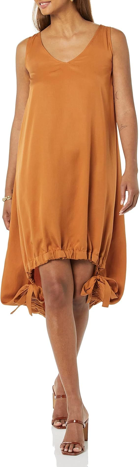 TEREA Women's Brielle Adjustable Hem Mini Tank Dress | Amazon (US)