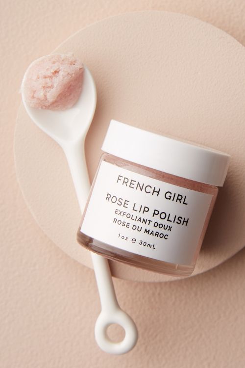 French Girl Organics Rose Lip Polish | Anthropologie (US)
