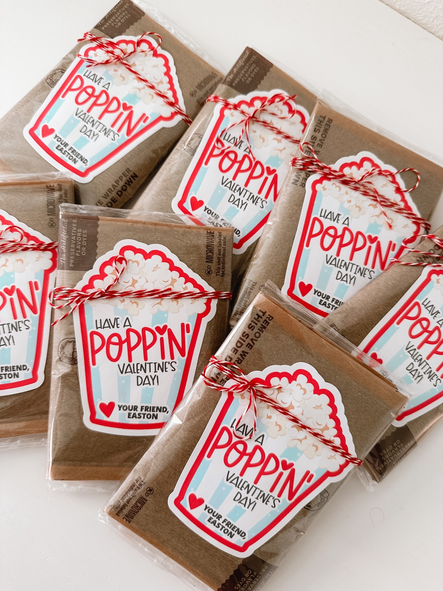 The cutest Popcorn bag stickers for Valentine’s Day! ❤️ 🍿 


Preschool valentines, preschool Valentine’s Day, unique Valentine’s, popcorn valentines 