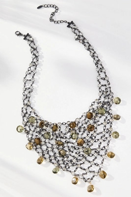 Crystal Bib Necklace | Anthropologie (US)