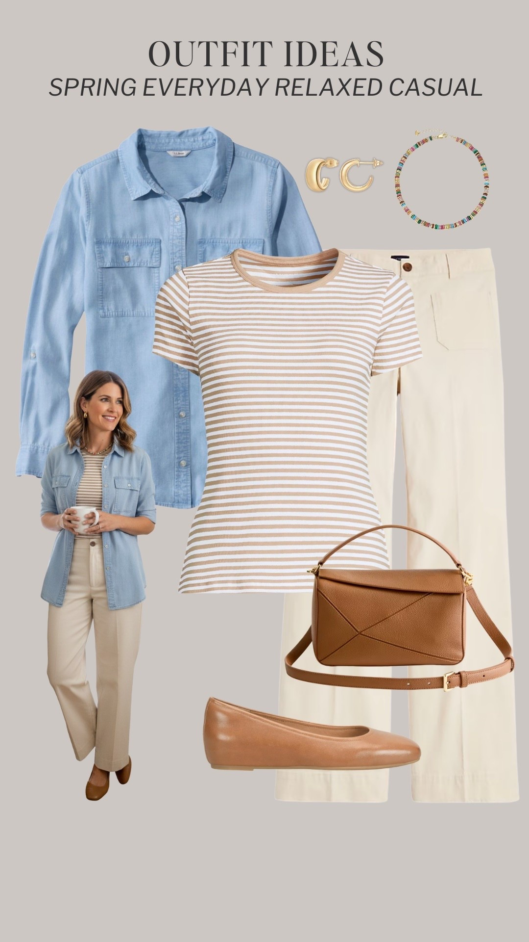 Everyday Relaxed Casual Spring 2026 Outfits: Mix & Match Trending Styles With Accent Colors For Moms, Travel, Errands, Vacation, and anyone needing casual outfits 🌸 Also includes affordable Amazon shopping links 🎉 The Everyday Relaxed Casual Spring Capsule is now available in the Classy Yet Trendy Store ✔️

tee, utility jacket, cardigan, knit jacket, chambray shirt, jogger pants, jeans, pants, flats, sneakers, mary janes, zip hoodie

#capsulewardrobe #founditonamazon #momstylelife #momoutfit #momstyle 
