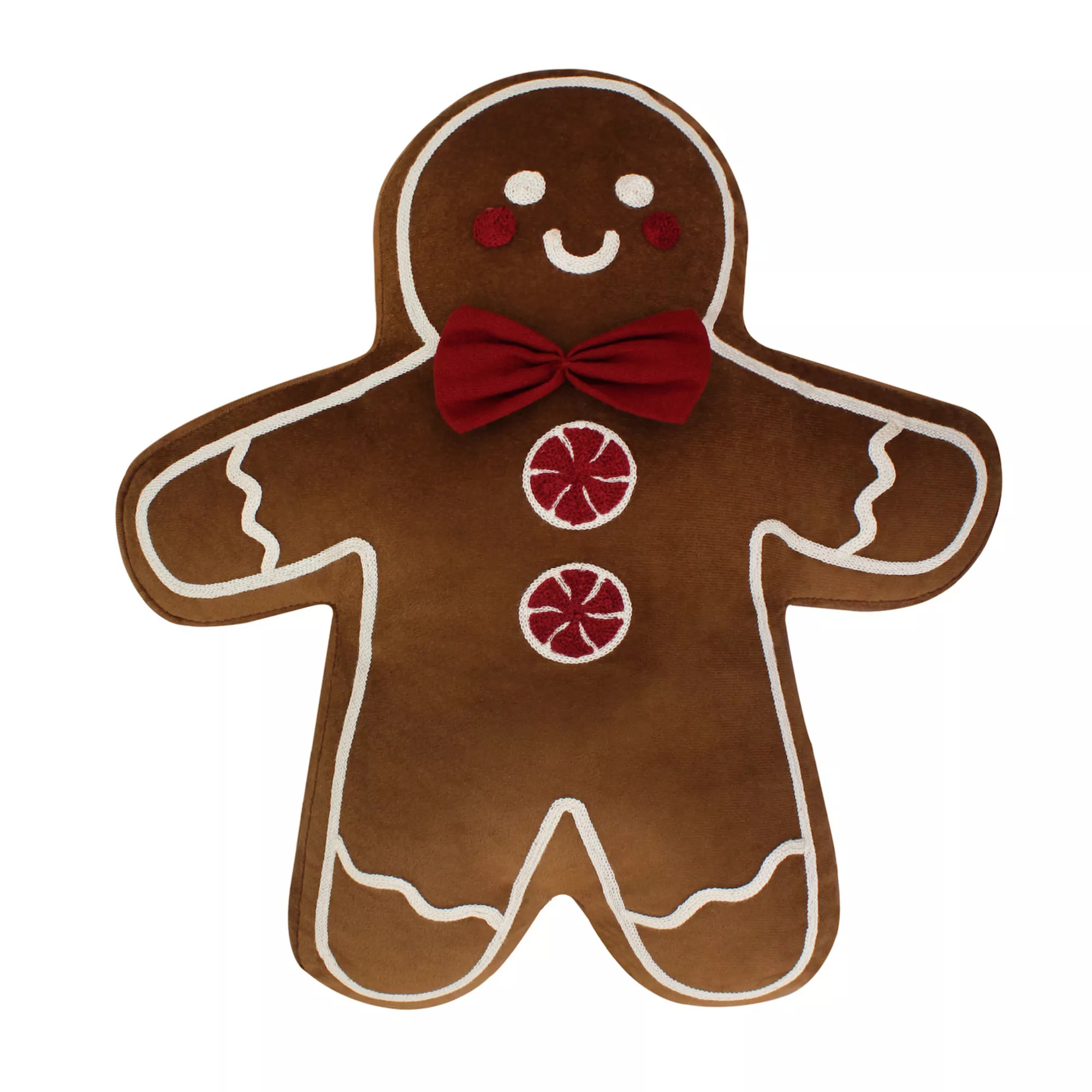 St. Nicholas Square® Gingerbread Boy Decorative Pillow | Kohl's