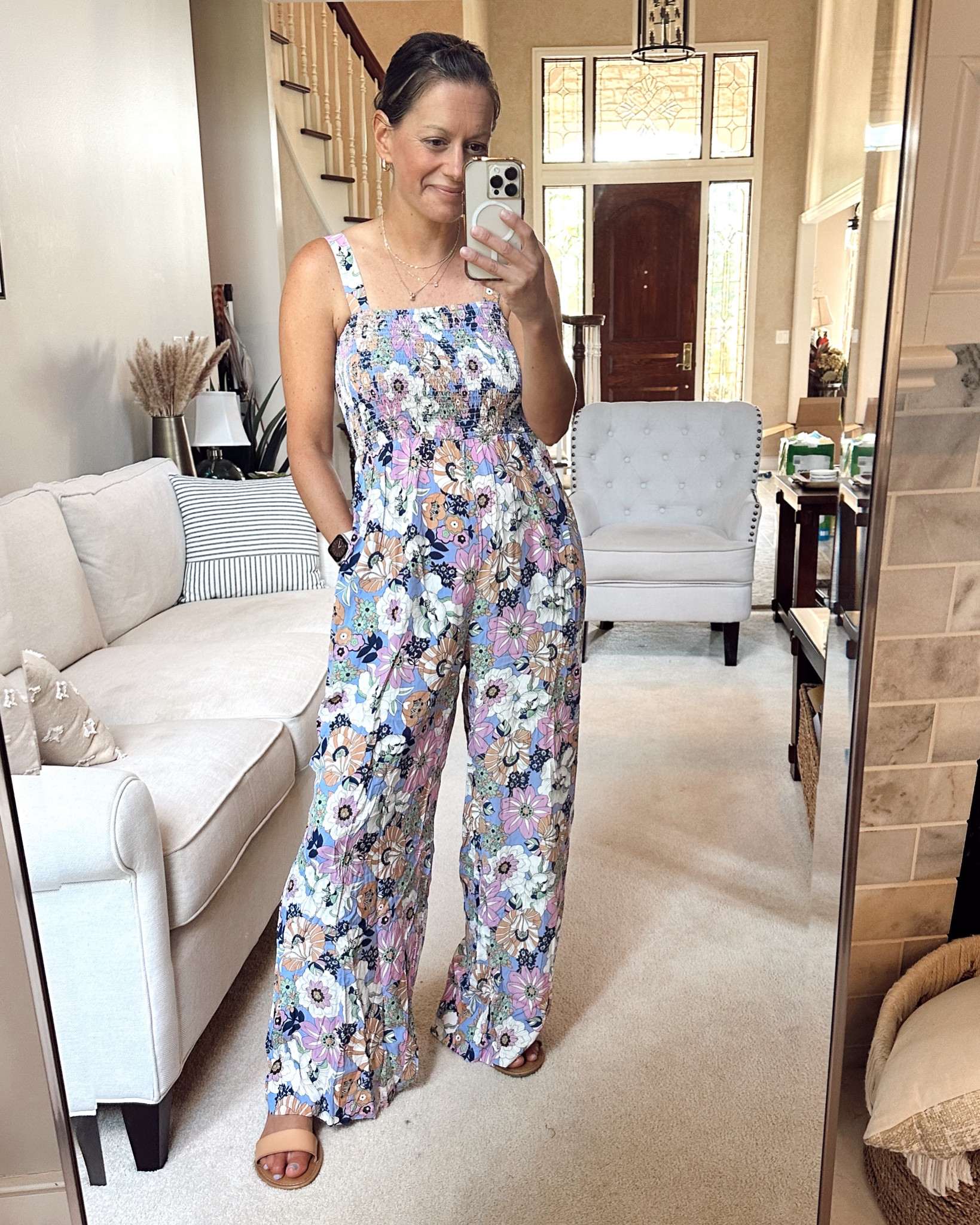 Amazon jumpsuit - runs true to size, I’m wearing a small.



#LTKStyleTip #LTKFindsUnder50 #LTKOver40