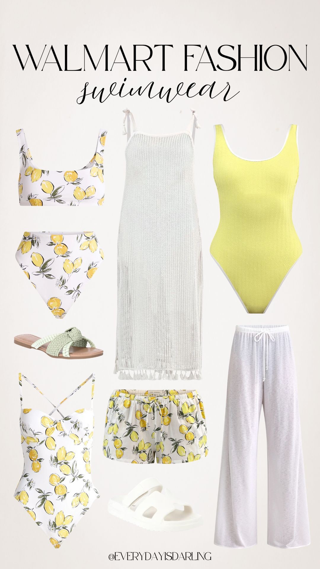 When life gives you lemons… you snag this citrus collection from Walmart. These bright, playful suits + breezy coverups = beach day perfection. That mesh fringe dress? Cart it. The yellow scoop suit? Flattering and fun. Grab every lemon piece before they sell out! 🍋 

#WalmartFinds #BeachStyle #LTKUnder50 #VacationStyle #SwimStyle #LTKSpringBreak #LemonSummer