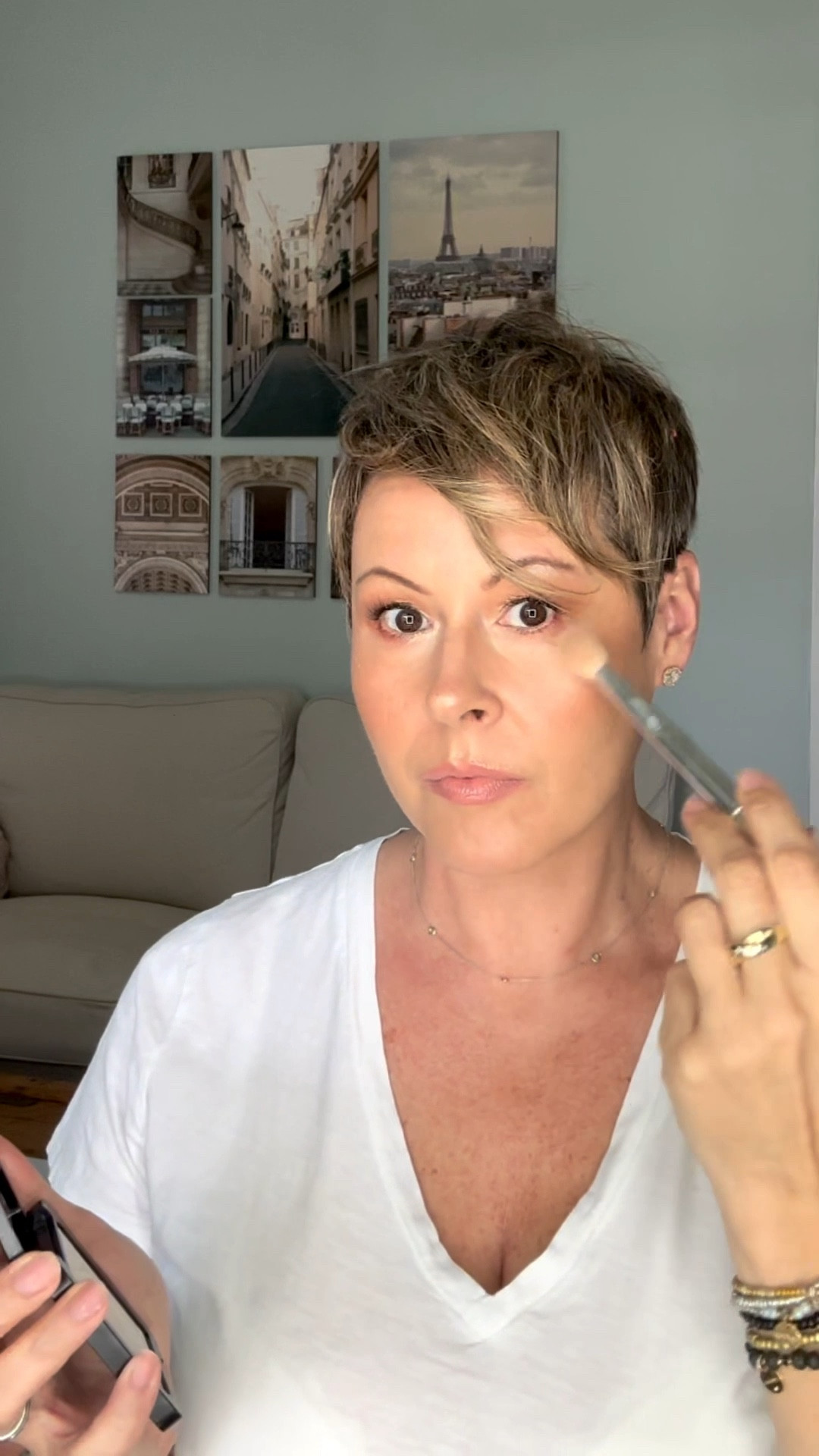Makeup + hair doesn’t have to be complicated to feel put together 🤍

This is my real-life, start-to-finish routine: skin, makeup, and a quick pixie style that actually holds. 🙌

I’m using my Seint palette to keep everything streamlined and easy, no digging through a makeup bag, no overthinking. Just products that work together and make sense for real mornings.

And for my pixie girls… the finishing touch is always texture. A little texturizing powder = instant volume, movement, and that “done” feeling in seconds.

Because let’s be honest, 
we don’t have an hour… but we still want to feel like ourselves when we walk out the door.

Everything I used is linked for you on my LTK 🤍(nothing complicated, nothing extra)

If you’ve been feeling stuck in your routine, this is your sign to simplify it ✨



#LTKBeauty #LTKgrwm #LTKOver40