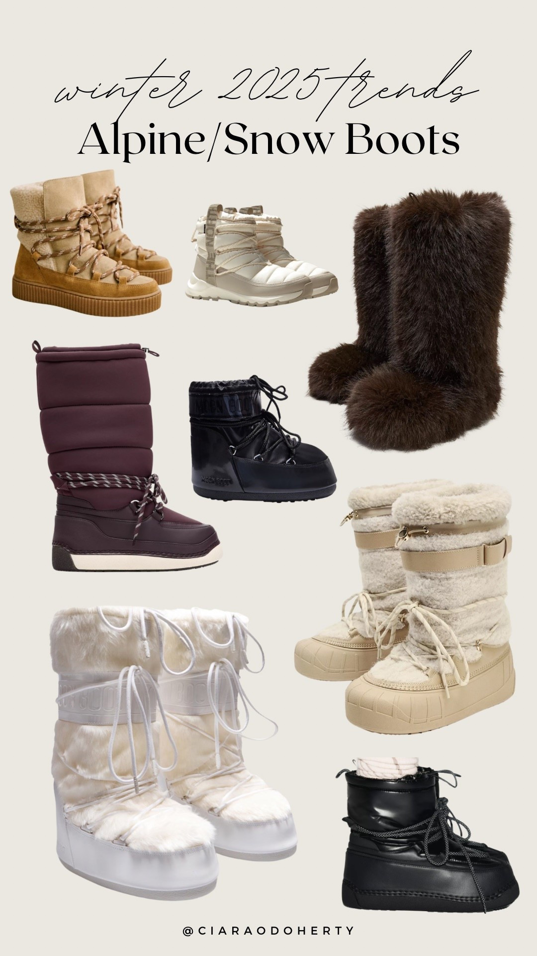 winter 2025 trends: alpine/snow boots
Zara, Sezane, & other stories, asos, plt, moon boots

#LTKireland #LTKeurope #LTKwinter